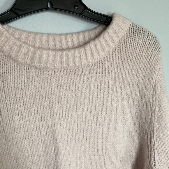 Treasure & Bond Pink Knit Sweater, Medium - Picture 3 of 5